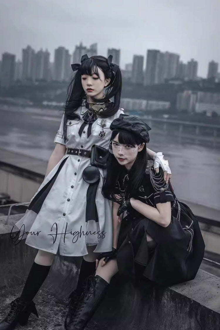 Gothic Lolita Dress - Evil Python 2.0, 3 Colors - Kawaii Statement Dress - additional product view 7