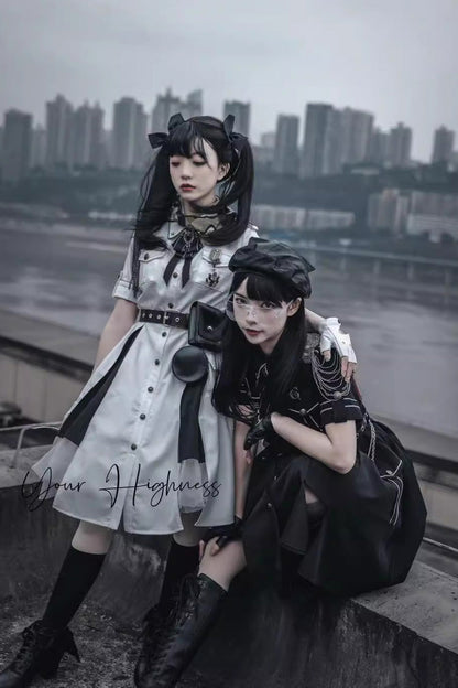 Gothic Lolita Dress - Evil Python 2.0, 3 Colors - Kawaii Statement Dress - additional product view 7