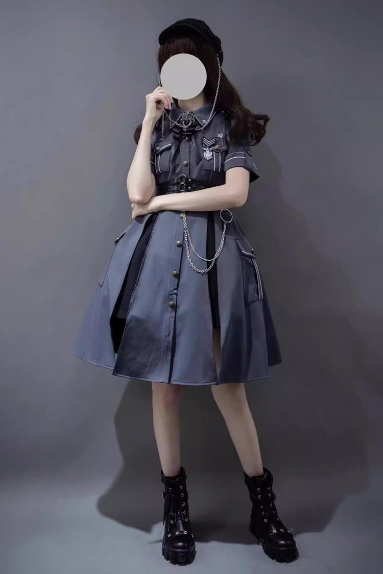 Gothic Lolita Dress - Evil Python 2.0, 3 Colors - Kawaii Statement Dress - additional product view 9