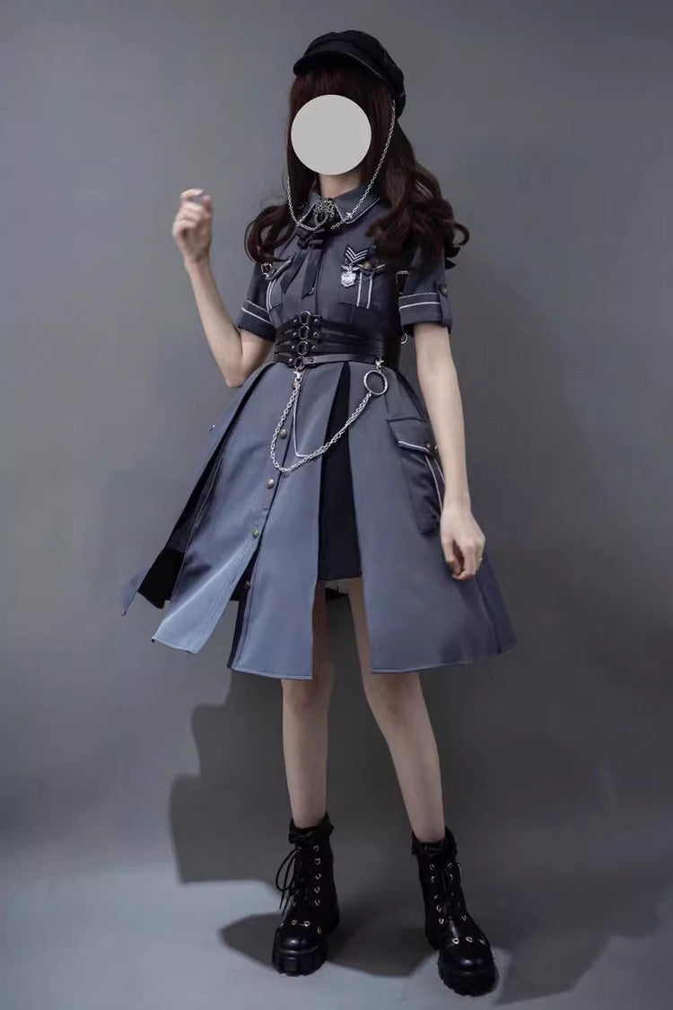 Gothic Lolita Dress - Evil Python 2.0, 3 Colors - Kawaii Statement Dress - additional product view 10
