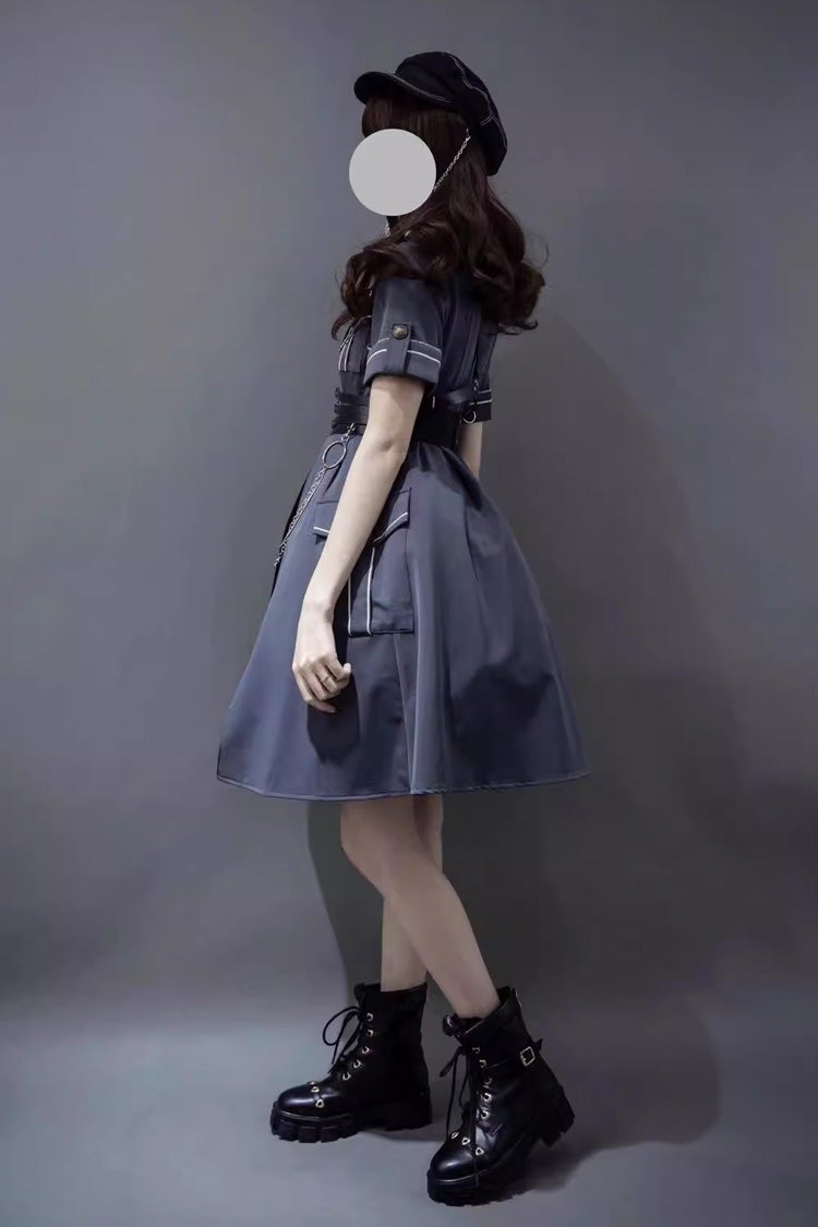 Gothic Lolita Dress - Evil Python 2.0, 3 Colors - Kawaii Statement Dress - additional product view 11