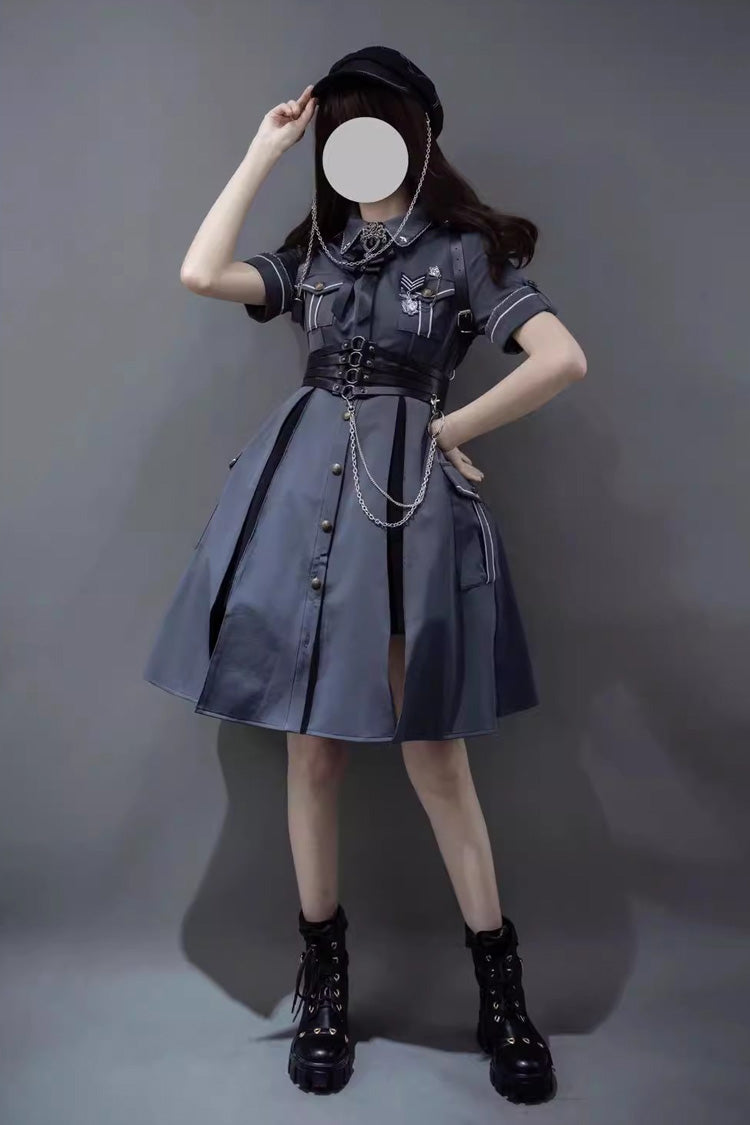Gothic Lolita Dress - Evil Python 2.0, 3 Colors - Kawaii Statement Dress - additional product view 12
