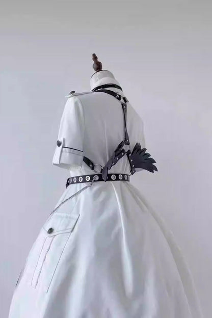 Gothic Lolita Dress - Evil Python 2.0, 3 Colors - Kawaii Statement Dress - additional product view 15