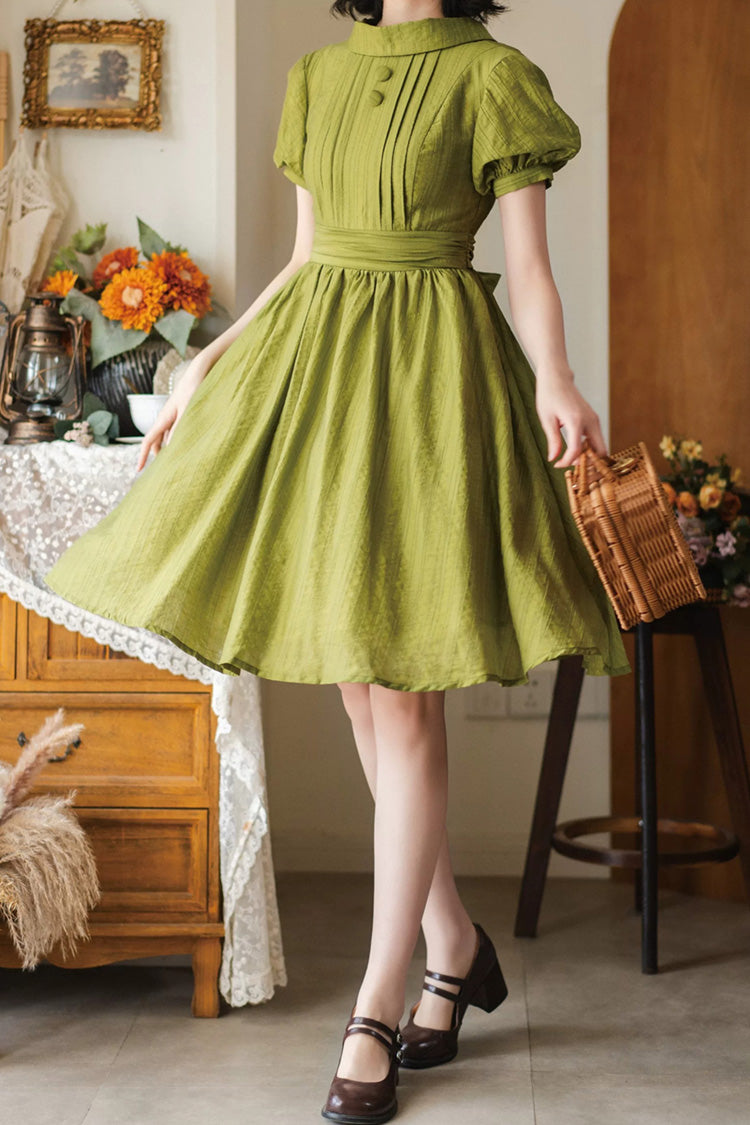 Gothic Lolita Dress - Forest Gallery, Green, Classic Style - Tea Party Dress - additional product view 2