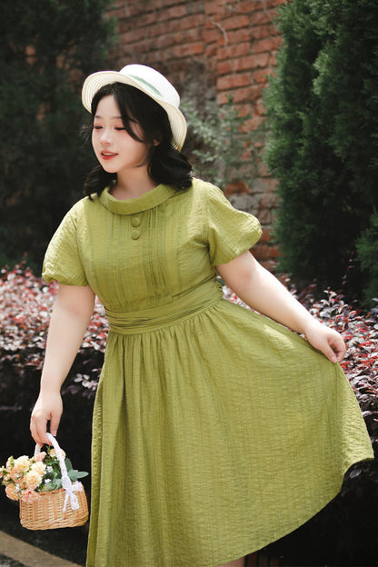 Gothic Lolita Dress - Forest Gallery, Green, Classic Style - Tea Party Dress - additional product view 6