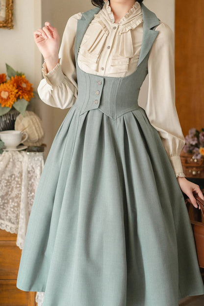 Gothic Lolita Dress - Forest Knows Fall, 4 Colors, Classic Style - additional product view 4