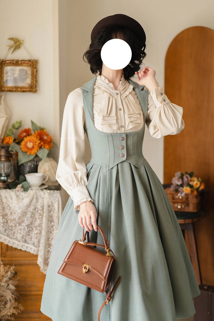Gothic Lolita Dress - Forest Knows Fall, 4 Colors, Classic Style - additional product view 5
