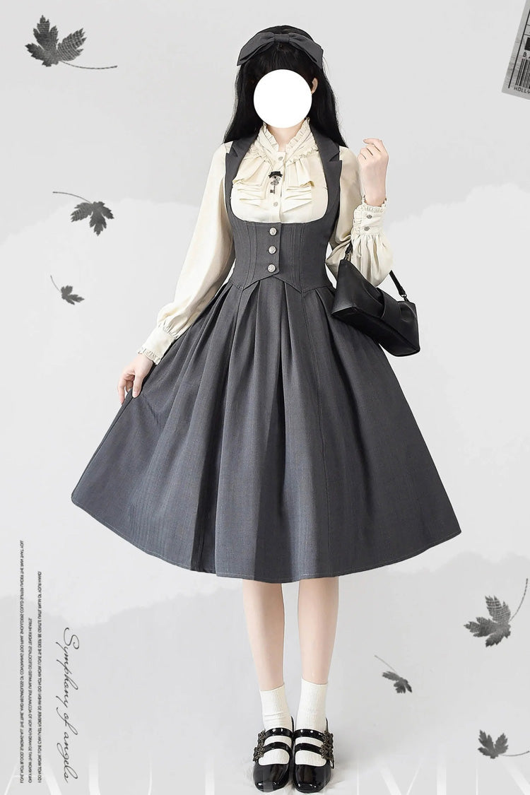 Gothic Lolita Dress - Forest Knows Fall, 4 Colors, Classic Style - additional product view 6