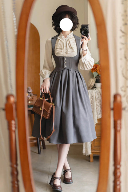 Gothic Lolita Dress - Forest Knows Fall, 4 Colors, Classic Style - additional product view 9