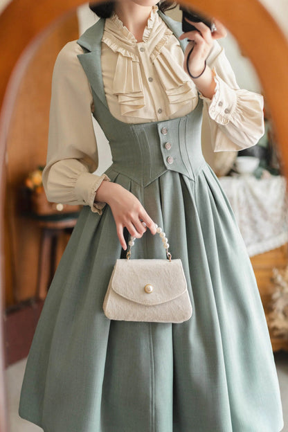 Gothic Lolita Dress - Forest Knows Fall, 4 Colors, Classic Style - additional product view 10