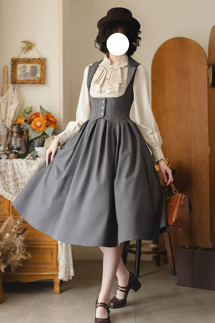 Gothic Lolita Dress - Forest Knows Fall, 4 Colors, Classic Style - additional product view 11
