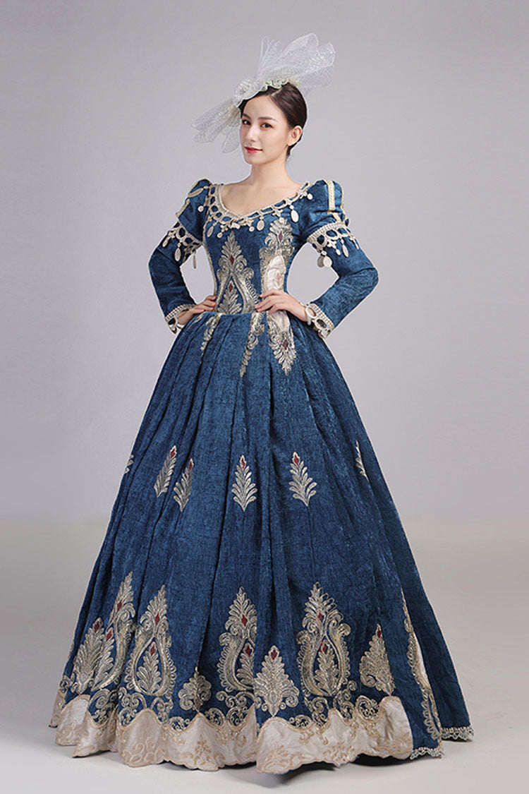 Gothic Lolita Dress - High Waisted Hollow Embroidery, 2 Colors, High Waist, Embroidered - additional product view 4