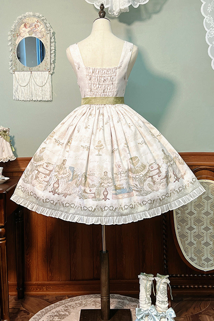 Gothic Lolita Dress - Iris Study, 2 Colors, Short Version, Long Version, Long Length - additional product view 18