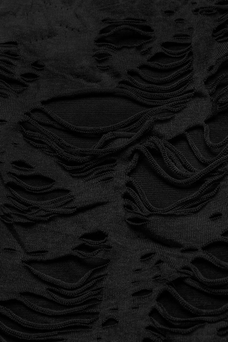 Gothic Lolita Dress - Irregular Mesh Webbing, 2 Colors, Women's Style - additional product view 8