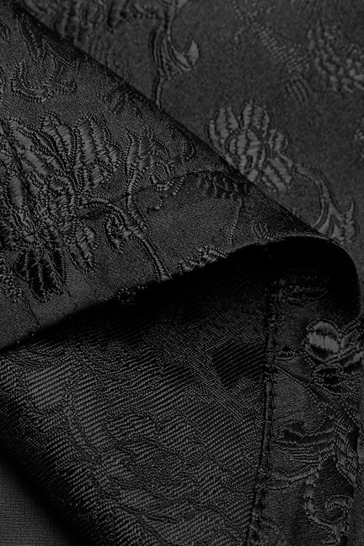 Gothic Lolita Dress - Jacquard Dragon Print Slim, 2 Colors, Women's Style, Printed - additional product view 15