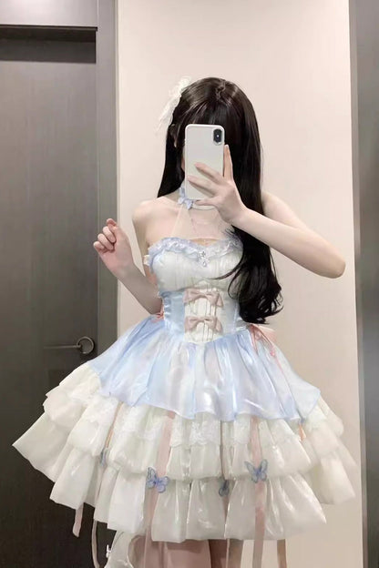 Gothic Lolita Dress - Love God's Promise, 3 Colors, Ruffled, Sweet Style - additional product view 8