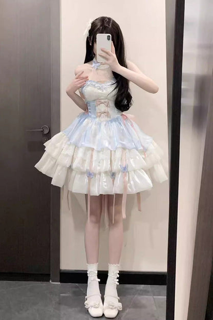 Gothic Lolita Dress - Love God's Promise, 3 Colors, Ruffled, Sweet Style - additional product view 10