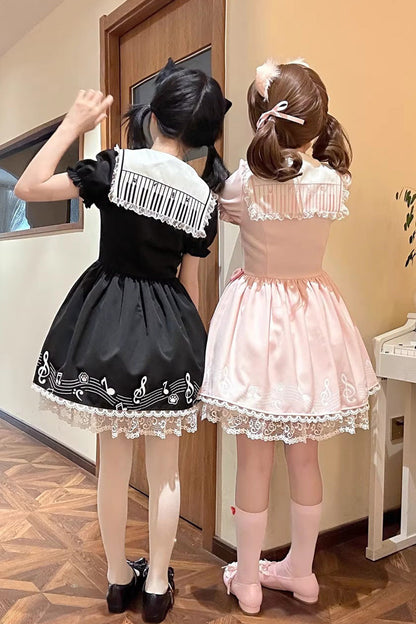 Gothic Lolita Dress - Melody Kitty, Pink, Ruffled, Embroidered, Sweet Style - additional product view 9