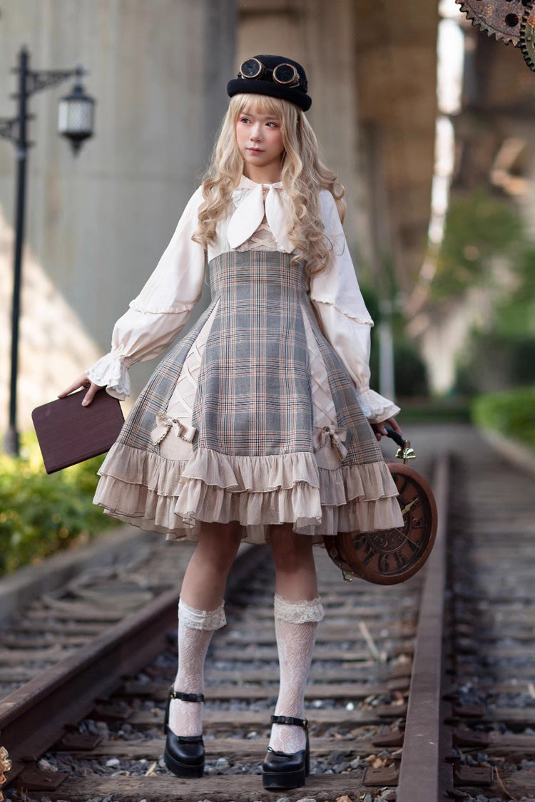 Gothic Lolita Dress - Multi-color Backlight Memoirs, Multi-Color, Bow Detail, Ruffled - additional product view 8