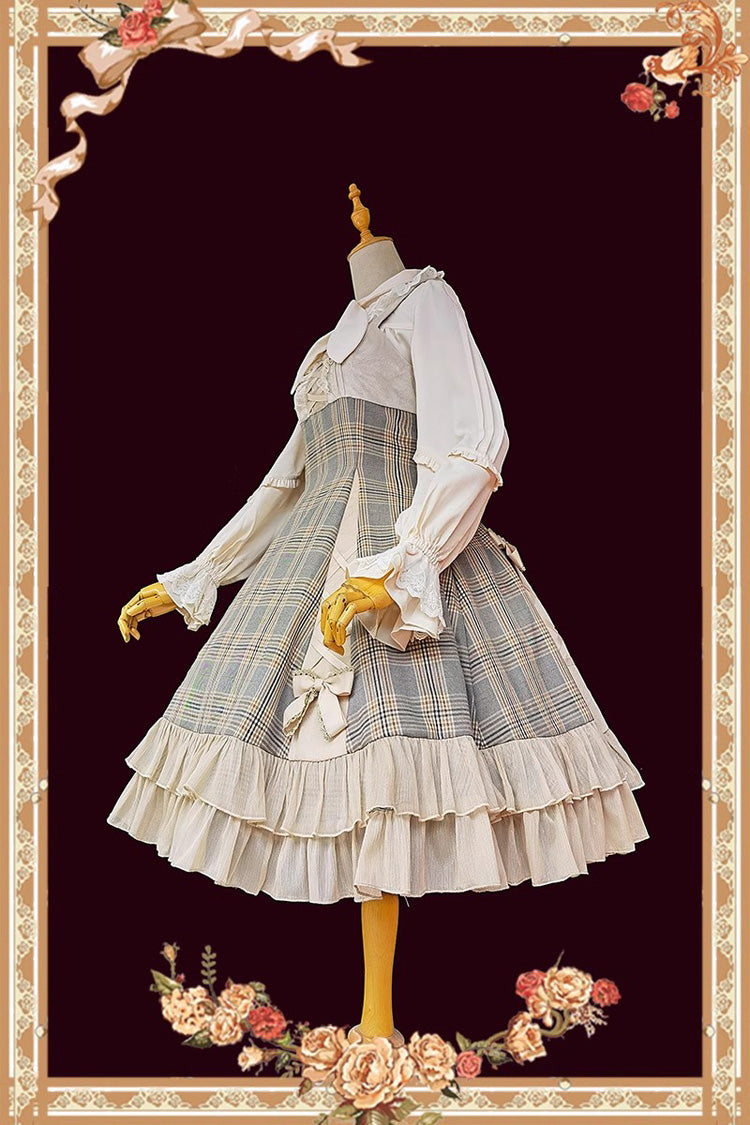 Gothic Lolita Dress - Multi-color Backlight Memoirs, Multi-Color, Bow Detail, Ruffled - additional product view 11