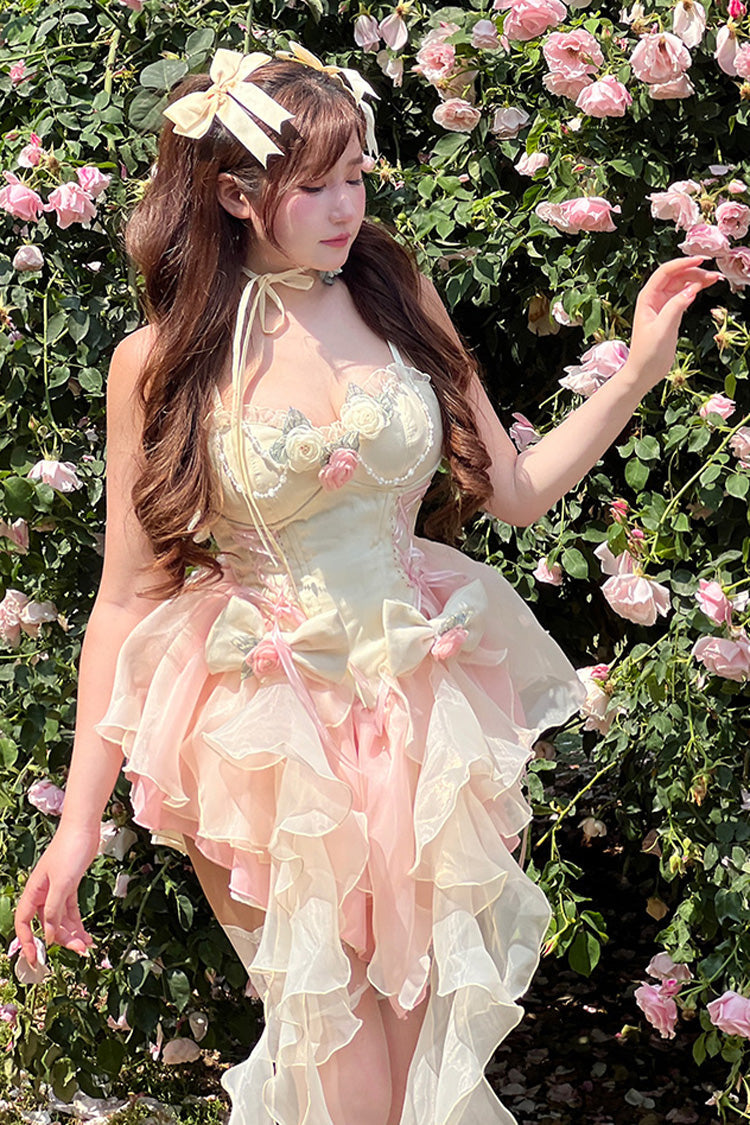 Gothic Lolita Dress - Multi-color Peach Snow Mountain, Multi-Color, Sweet Style - additional product view 2