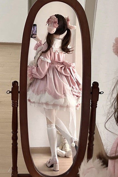 Gothic Lolita Dress - Pray Star, 5 Colors, Lace Trim, Ruffled, Layered - additional product view 21