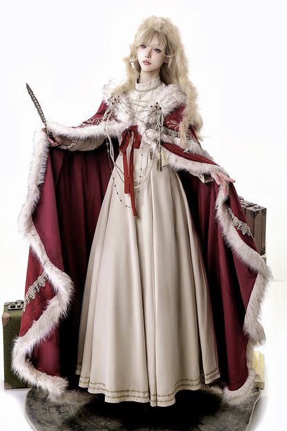 Gothic Lolita Dress - Royal Coronation, Red, Sweet Style, Embroidered - additional product view 2