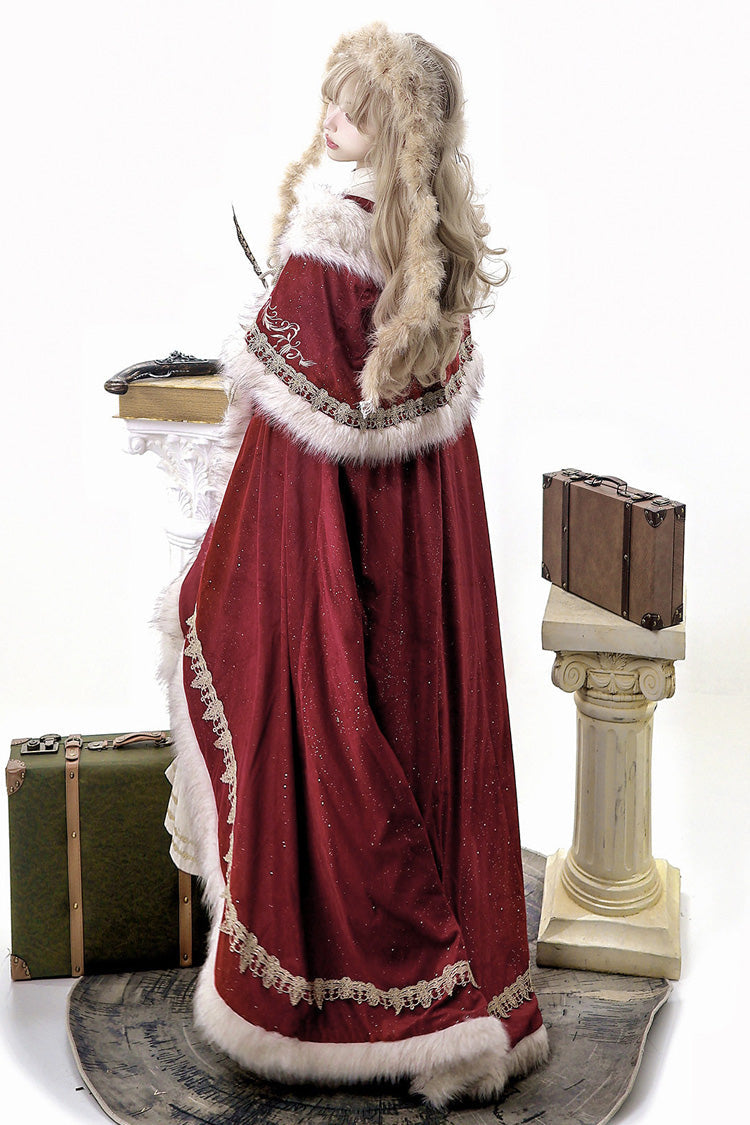 Gothic Lolita Dress - Royal Coronation, Red, Sweet Style, Embroidered - additional product view 8