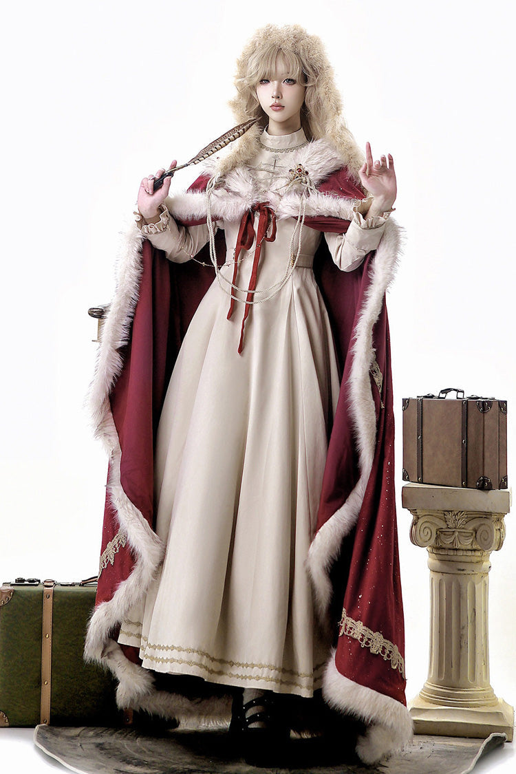 Gothic Lolita Dress - Royal Coronation, Red, Sweet Style, Embroidered - additional product view 11