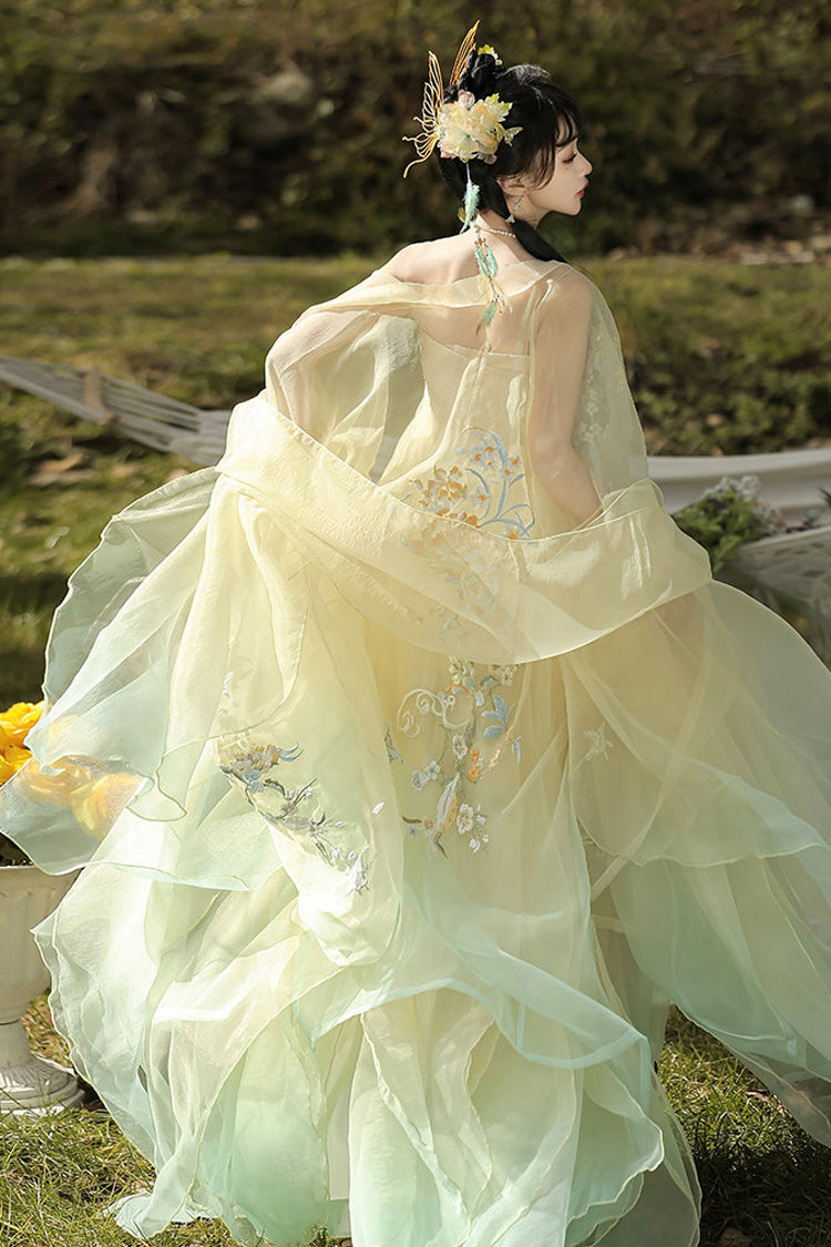 Gothic Lolita Dress - Spring Banquet, Multi-Color, High Waist, Women's Style - additional product view 5