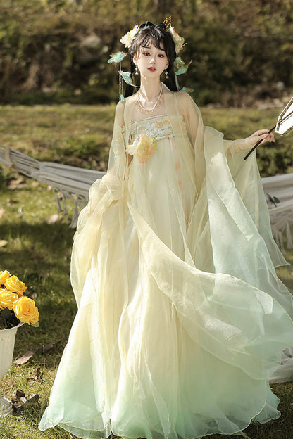 Gothic Lolita Dress - Spring Banquet, Multi-Color, High Waist, Women's Style - main product image