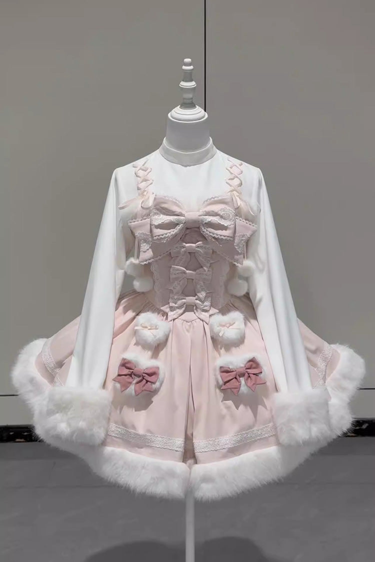 Gothic Lolita Dress - Sweet Dream Bunny, 2 Colors, Sweet Style, Bow Detail - additional product view 7
