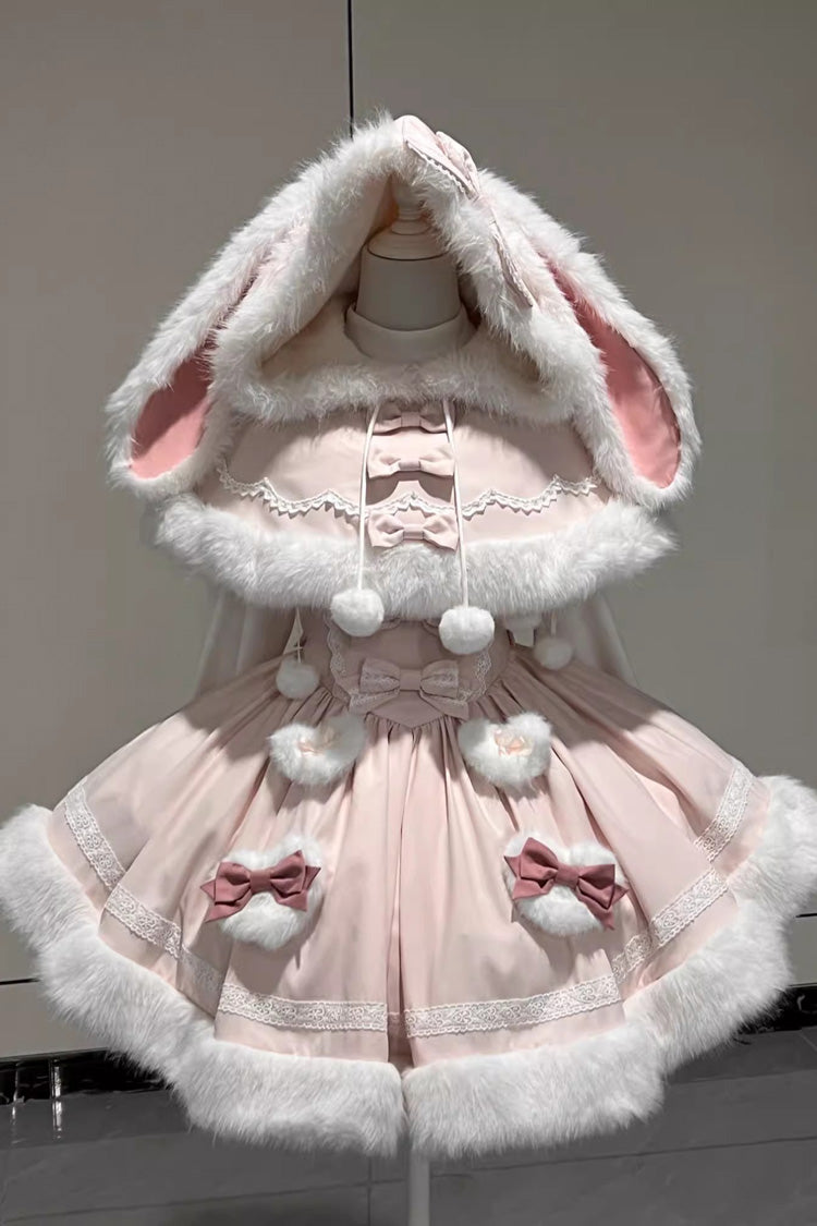 Gothic Lolita Dress - Sweet Dream Bunny, 2 Colors, Sweet Style, Bow Detail - additional product view 11