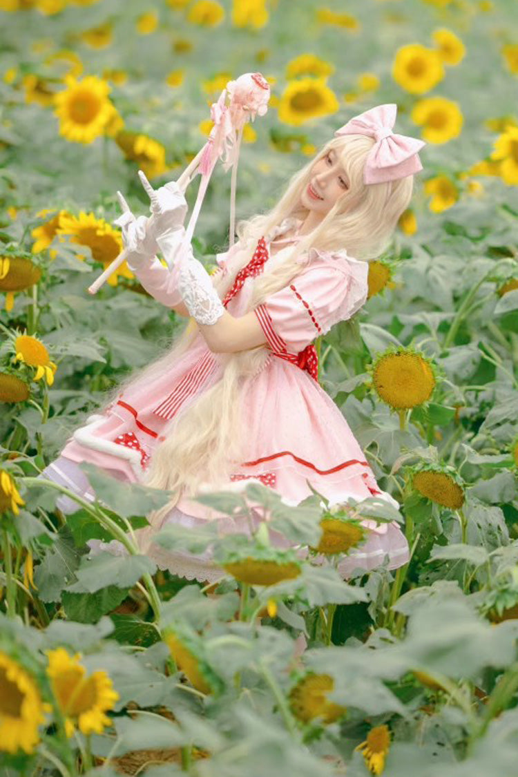 Gothic Lolita Dress - Sweetheart Bobo Magical Girl, 3 Colors, Ruffled, Sweet Style - additional product view 6