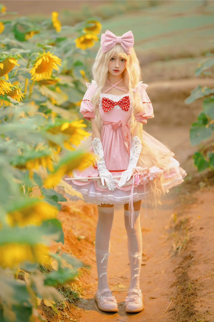 Gothic Lolita Dress - Sweetheart Bobo Magical Girl, 3 Colors, Ruffled, Sweet Style - additional product view 7