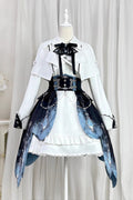 White/Blue