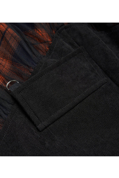 Gothic Lolita Skirt - Black/red, 2 Colors, Plaid, Short Length, Buckle Detail - additional product view 8