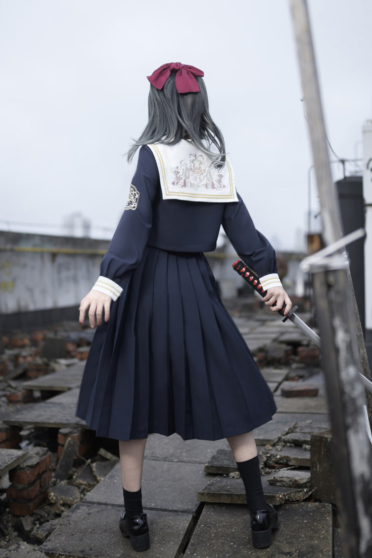Gothic Lolita Skirt - Japanese, 2 Colors, Bow Detail, Ruffled, Sweet Style - additional product view 8