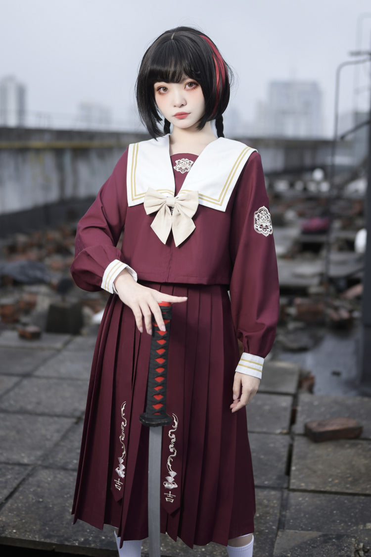 Gothic Lolita Skirt - Japanese, 2 Colors, Bow Detail, Ruffled, Sweet Style - additional product view 11