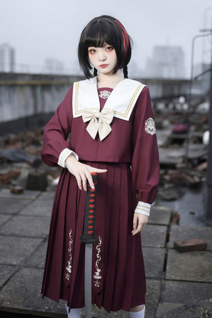 Gothic Lolita Skirt - Japanese, 2 Colors, Bow Detail, Ruffled, Sweet Style - additional product view 11