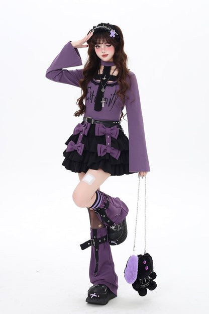Gothic Lolita Skirt - Kozaya Nana, 2 Colors, Ruffled, Layered, Sweet Style - additional product view 18