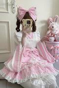 Pink/White