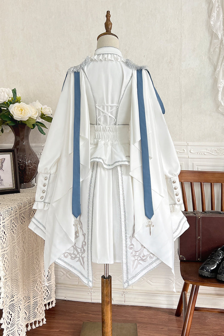 Gothic Lolita Skirt - Star Knight, 2 Colors, Printed, Punk Style - additional product view 10