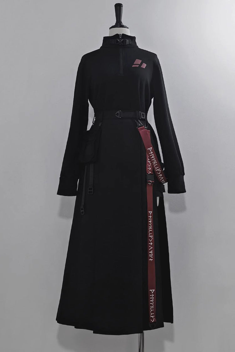Gothic Lolita Skirt - Unmarked Blade, Black - Tea Party Skirt - additional product view 2