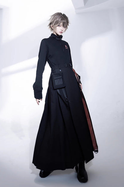 Gothic Lolita Skirt - Unmarked Blade, Black - Tea Party Skirt - additional product view 6