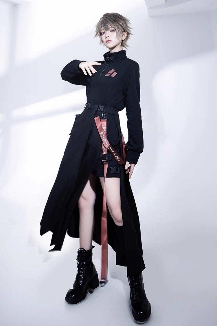 Gothic Lolita Skirt - Unmarked Blade, Black - Tea Party Skirt - additional product view 7