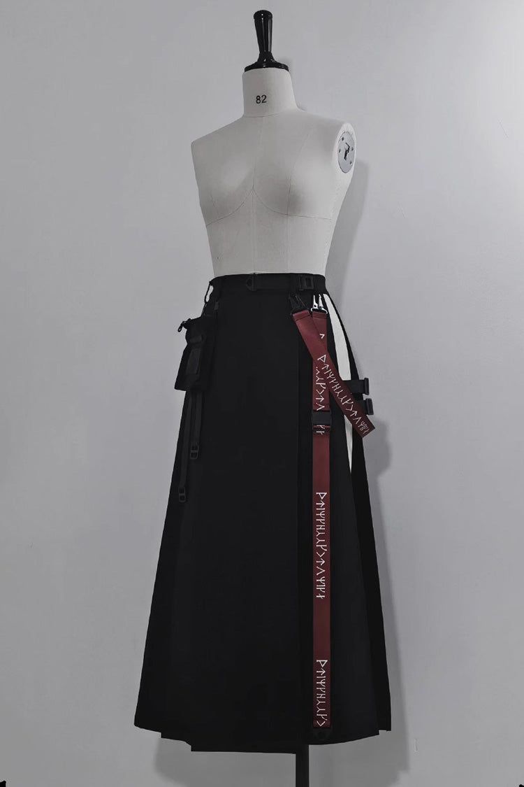 Gothic Lolita Skirt - Unmarked Blade, Black - Tea Party Skirt - main product image
