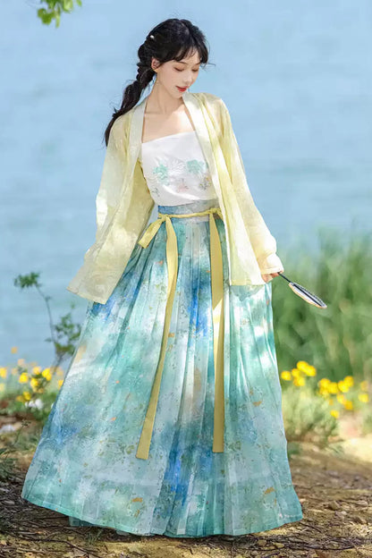 Gothic Outfit Set - Multi-Color, High Waist, Women's Style, Chinese-Inspired Style - additional product view 3