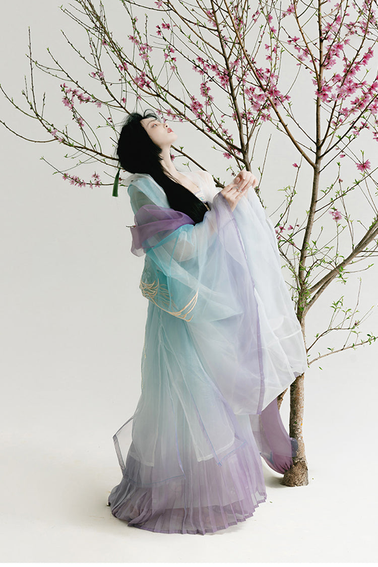 Gothic Outfit Set - Multi-color Off Shoulder High, 2 Colors, High Waist, Women's Style - additional product view 3