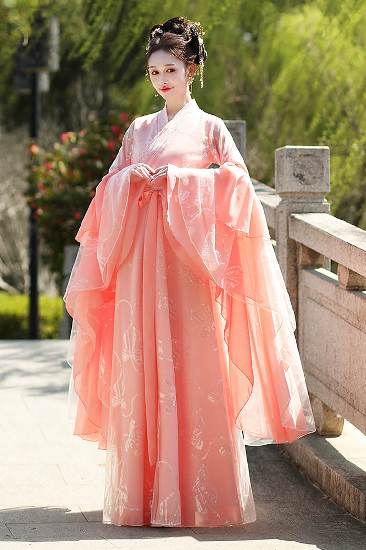 Gothic Outfit Set - V Collar High Waisted, Pink, High Waist, Women's Style, Classic Style - main product image